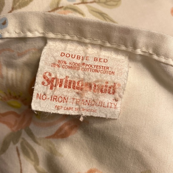 4 piece Full Size Floral Sheet Set - Vintage 1982 - Picture 2 of 5